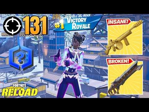 131 Elimination Squad "RANKED RELOAD" Gameplay Wins (New Fortnite Elite Stronghold Reload Map)