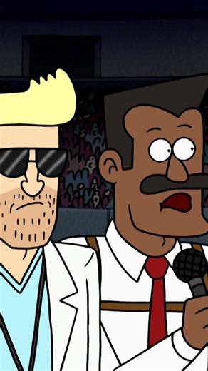 ما الذي يحدث هنا؟ 😱 #كرتون_نتورك #العرض_العادي#RegularShow #CartoonNetwork