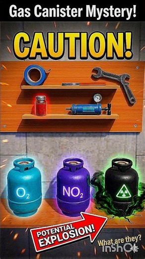 Can You Solve the Gas Canister Mystery #shortsfeed #google search #youtube search