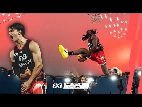 Full Dunk Contest 🤯 FIBA 3x3 World Tour Lausanne 2026 | #3x3Basketball