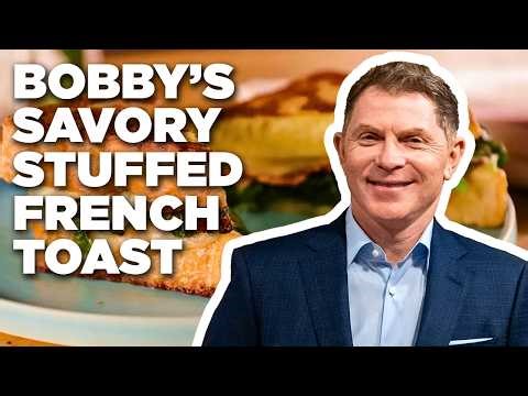 Bobby Flay's Savory Stuffed French Toast | Brunch @ Bobby's | Food Network