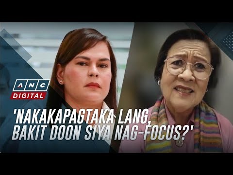 De Lima asks: Why is VP Duterte fixated on Madriaga's law school claims? | ANC