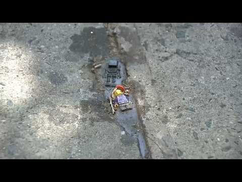 Mystery artist creates viral 'Lego Street' on the Upper West Side