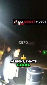 She Failed The Test: The Moment Of Arrest