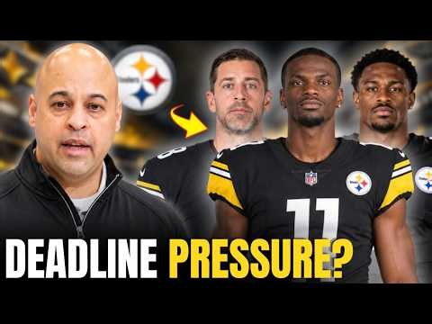 Steelers’ LATEST Roster Move Sparks BIG WR Trade Questions!