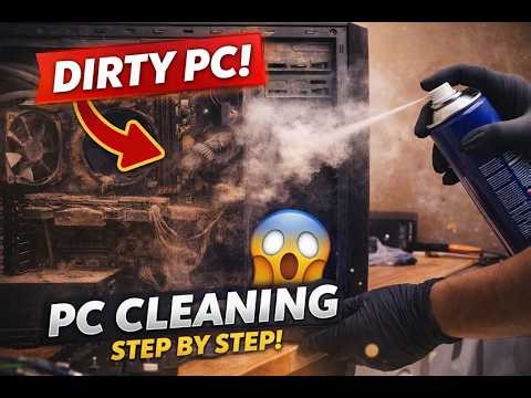 How to Clean a Dusty Computer (Full Guide) | KIMXPCOMPUTERSERVICES