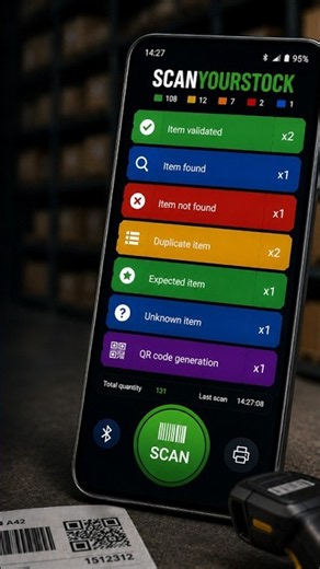Scan Your Stock – ScanYourStock | Barcode & QR Inventory App for Android