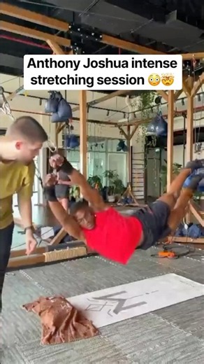 Anthony Joshua training for his fight vs. Tyson Fury 🔥
