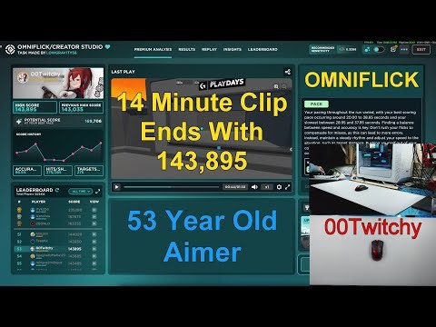 Logitech G x Aimlabs - Omniflick - 143.8k - 14 Minute Session