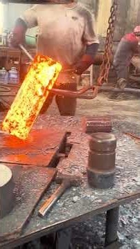 Inside the forging factory The Sound Of This forging Hammer Is Pure Satisfaction #forging #process