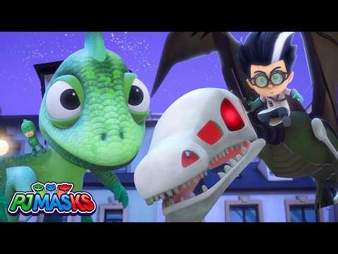 Romeo’s Giant Lizard Plan!🦎 PJ Masks Full Episodes 🦸 Superhero Cartoons for Kids