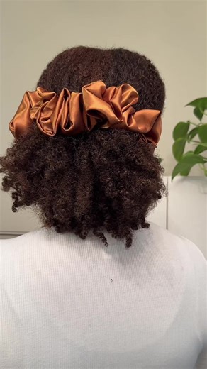 Toffee Scrunchies and Headbands for Natural Hair