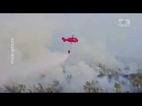 Top News - Ilyushini rus ulet në Serbi / Putin dërgon një ‘bombardues uji’ për të shuar zjarret