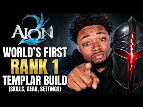 AION 2 Templar Build Guide - World's First Rank 1 Global Build (PvP & PvE)