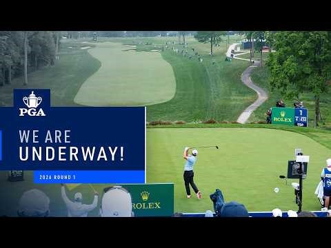 First Group Tee Off! | Shattuck, Fitzpatrick & Griffin | 2026 PGA Championship