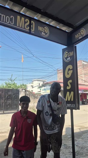 GSM Complex Welcomes Football Stars Sarita Nath & Sillah