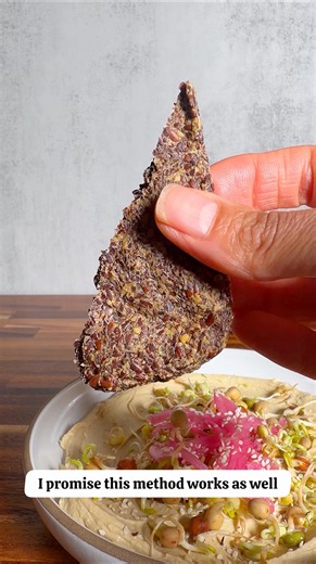 GET THE MOST FROM YOUR FLAXSEEDS! Try my ground flaxseed crackers! May help lower cholesterol