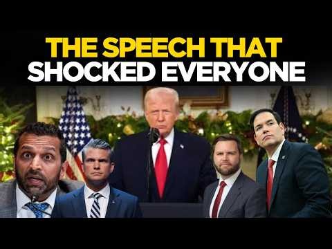 Trump Speech Live | US President Just Declare Emergency | Trump New Message To America | Kash Patel