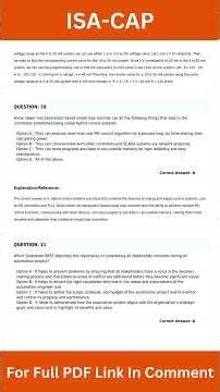 ISA-CAP Certification Explained: Key Topics & Smart Study Approach