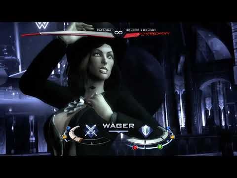 Injustice : Gods Among Us - Zatanna vs Solomon Grundy ( Very Hard )
