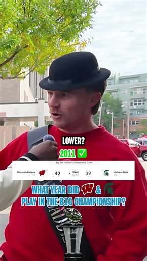Wisconsin vs MSU Football Fan Ball Knowledge Test