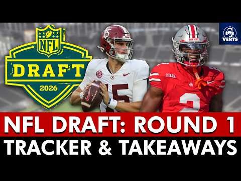 2026 NFL Draft: Round 1 Tracker + Biggest Takeaways & Reaction