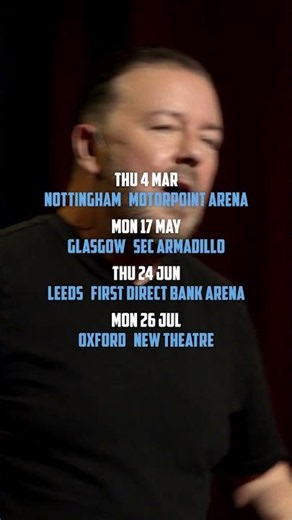 Ricky Gervais: Legend | Live Nation UK