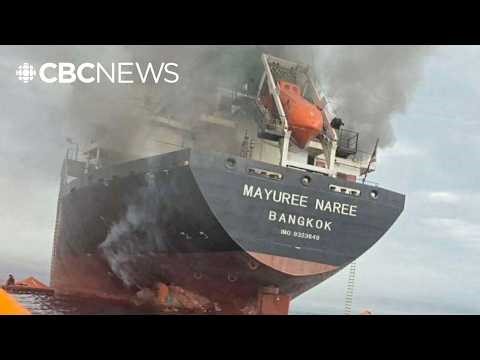 3 cargo vessels hit in Strait of Hormuz