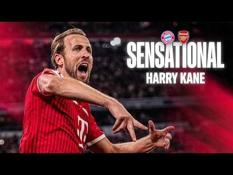 Harry Kane sees EVERYTHING 👀 | UCL 𝐏𝐥𝐚𝐲𝐞𝐫 𝐂𝐚𝐦 vs Arsenal