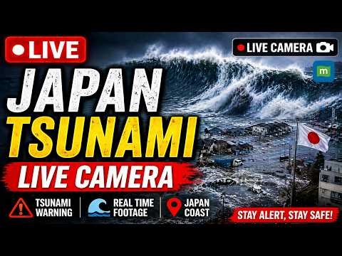 🔴LIVE | Japan Issues Tsunami Warning After 7.4 Magnitude Earthquake, 3-Metre High Waves Likely