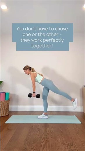 15min Dumbbells Plus Pilates 💥 #workoutsforwomen #dumbbellsworkout #pilatesworkout