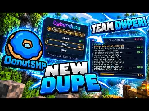 [NEW] CyberDuper – Minecraft Item Dupe Mod (DonutSMP Multiplayer)