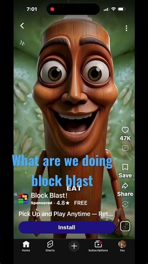 What are we doing Block Blast!? #cringe ￼