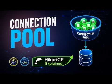Connection Pooling Explained in Java | HikariCP + JDBC + MySQL