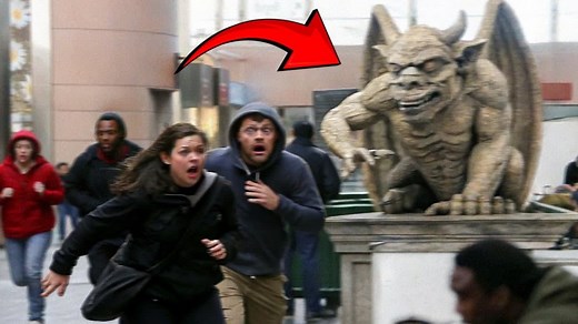 They Filmed A Mythical Creature Inside Denver Airport, What Happened Next Shocked Everyone! | Aliens UFO Caught on Camera