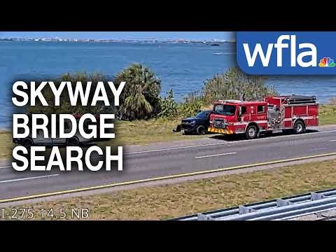 Recovery underway after man disappears into water near Sunshine Skyway Bridge