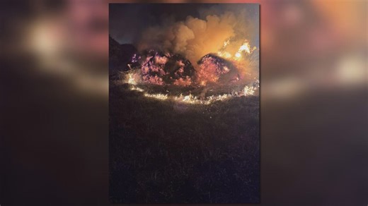 US 27 near Williston closed again due to fire