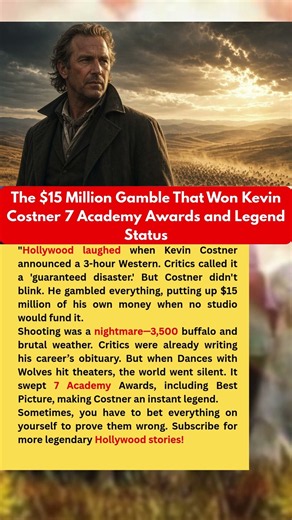 Kevin Costner Bet Everything on This Movie — Hollywood Was Wrong