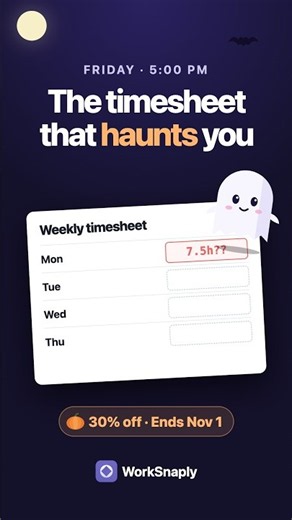 The Timesheet That Haunts You Every Friday #shorts