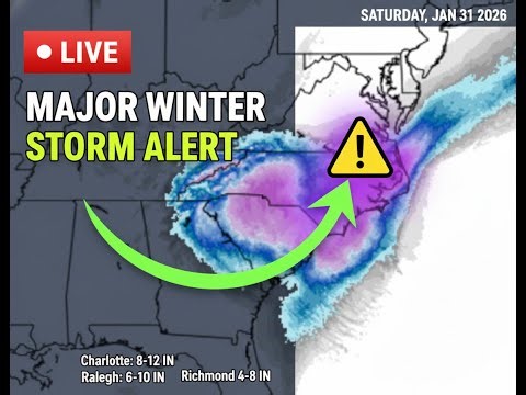 🔴 WINTER STORM WARNING: Live Radar & Alerts - Severe Weather Tracker (Lofi Music)