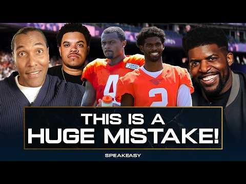 The Browns Are Making A MASSIVE MISTAKE Starting Watson Over Shedeur!