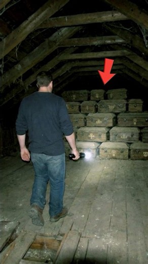 Man Found Child Coffins in Inherited Attic…