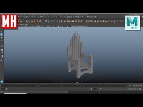 Let's model a 3D Viking Chair in Maya 2025