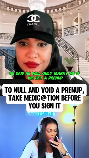 To null and void a prenup, take medic@tion before you sign it | prenup