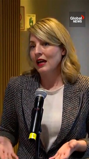 "Absolutely not": Minister Joly denies US accusations of foreign interference