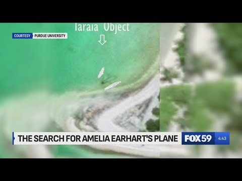 Purdue researchers begin search for Amelia Earhart's plane