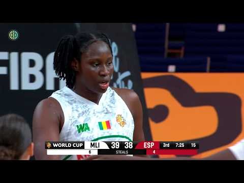 Sika Kone is a REBOUNDING MACHINE! 😤🔥 | FIBA Women's Basketball World Cup 2026