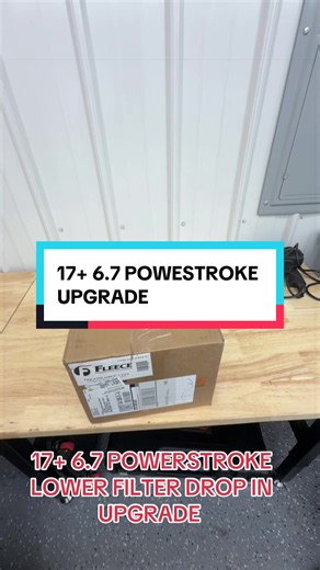 If you have a 6.7 we try to show case all the products that ease serviceability/reliability pros and cons of each. This kit is a drop in no modifications and is the easiest install. #powerstroke #ford #diesel #fleece #mechanic