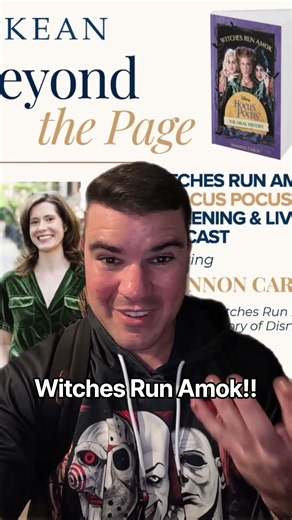 Come watch Hocus Pocus and then attend a live podcast conversation!! #spookyseason #hocuspocus