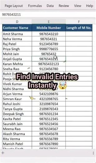 Data Analysts Use This Excel Function Daily ⚡ LEN Function Explained